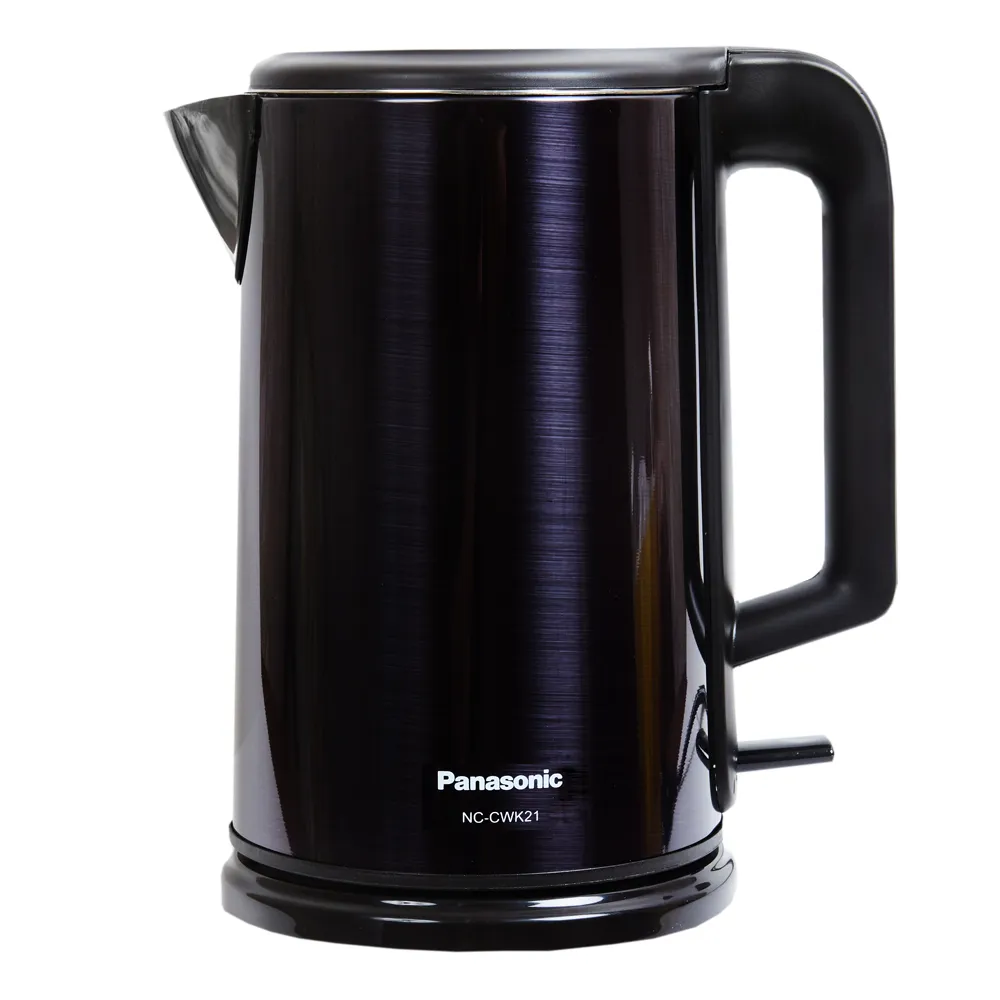 Чайник Panasonic NC-CWK21 1.5л. 1800Вт, нержавеющая сталь, черный
