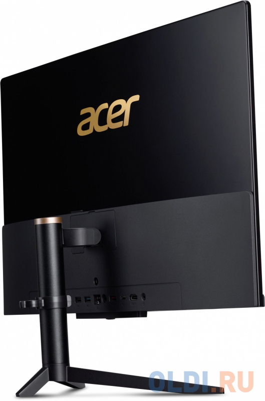Моноблок Acer Aspire C24-1610 23.8" Full HD N100 (0.8) 8Gb SSD256Gb UHDG CR noOS WiFi BT 65W клавиатура мышь Cam черный 1920x1080