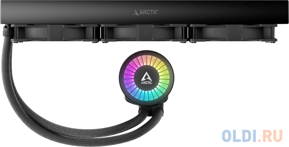 Жидкостная система охлаждения Arctic Cooling Arctic Liquid Freezer III-420 A-RGB Black Multi Compatible All-In-One CPU Water Cooler  (ACFRE00145A)