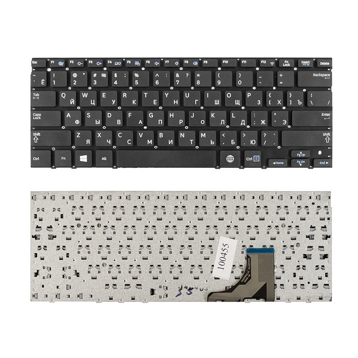 Клавиатура TopON для Samsung NP530U3B, NP535U3C Series, черная (TOP-100455)