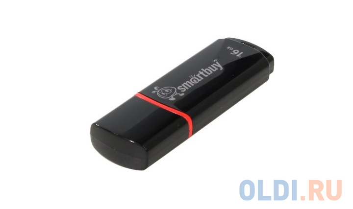 Внешний накопитель 16Gb USB Drive <USB2.0 Smartbuy Crown Black (SB16GBCRW-K) в Москвe