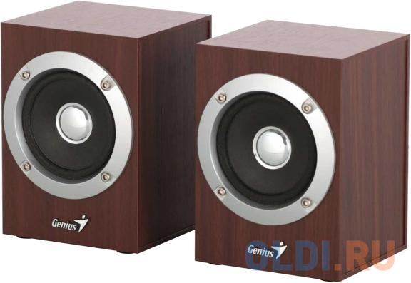 Колонки Genius SP-HF280 2.0 Коричневый