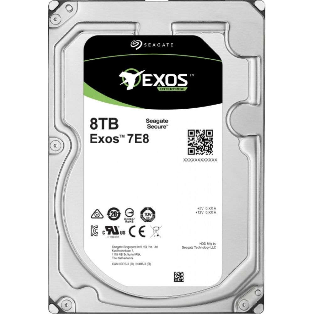 Жесткий диск HDD Seagate Exos 7E 8Tb (ST8000NM000A) в Москвe