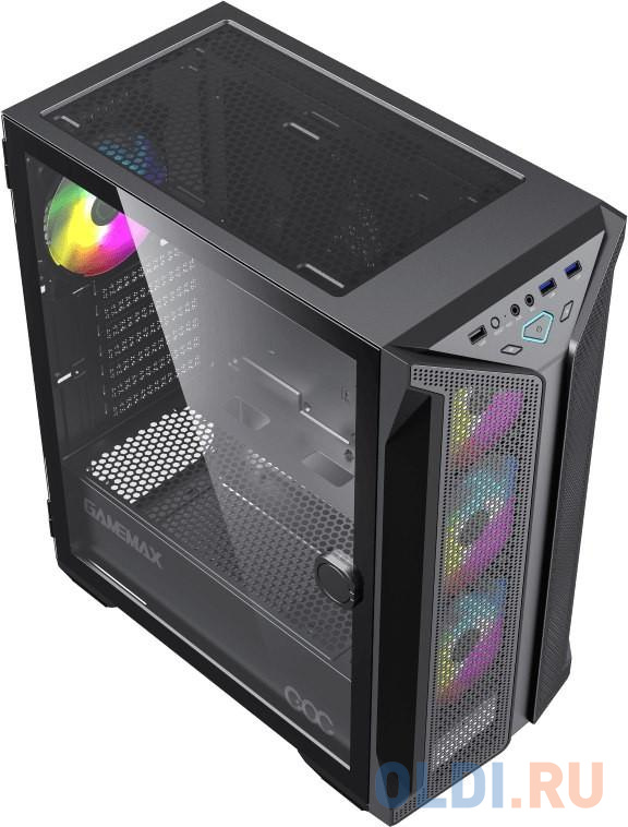 Корпус ATX GameMax Brufen C1 Без БП чёрный