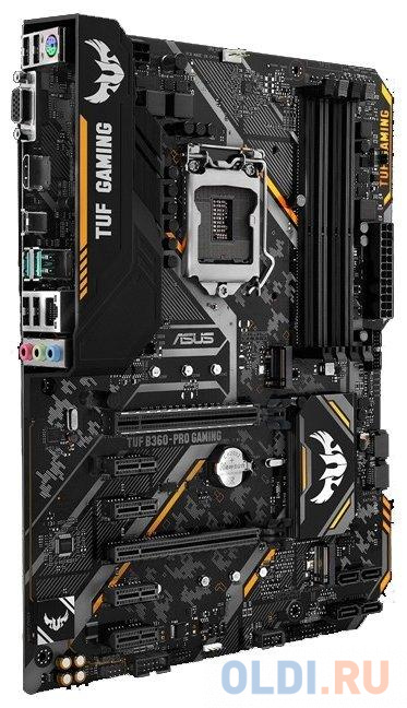 Материнская плата ASUS TUF H310M-PLUS GAMING R2.0 Socket 1151 v2 H310 2xDDR4 1xPCI-E 16x 2xPCI-E 1x 4 mATX Retail