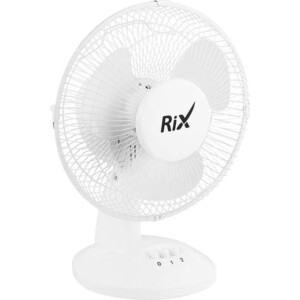 Вентилятор настольный Rix RDF-2200 W белый