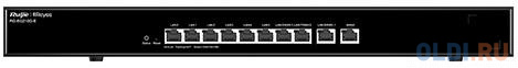 Reyee 10-Port Gigabit Cloud Managed Gataway, 10 Gigabit Ethernet connection Ports, support up to 4 WAN ports, Max 200 concurrent users, 1.8Gbps.