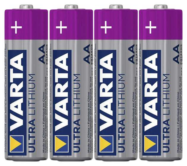 Батарея Varta Ultra, AA (FR6), 1.5V, 4 шт. (6106301404)