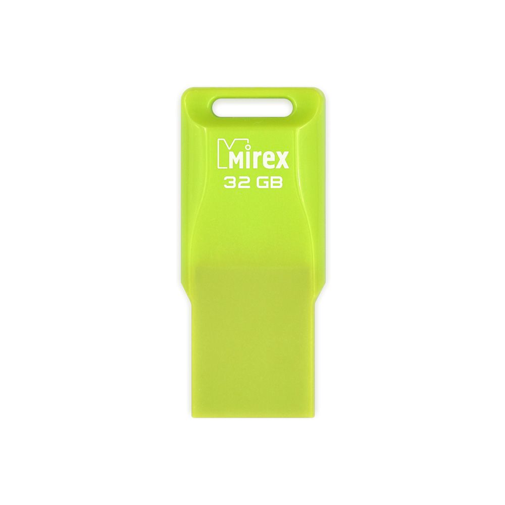 Флешка 32GB Mirex Mario, USB 2.0, Зеленый