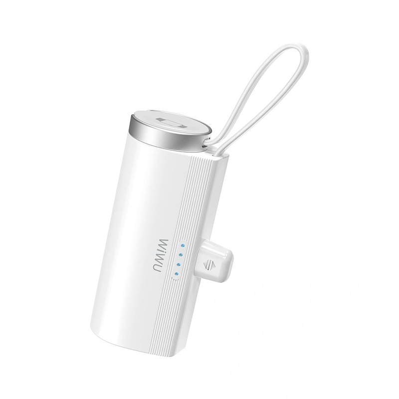 Внешний аккумулятор Wiwu Power Bank Wi-W026 5000mAh White 6976195096231