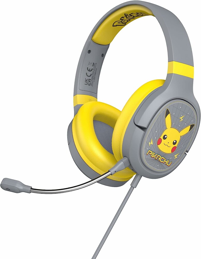 Наушники OTL Technologies PRO G1 Pokemon Pikachu Grey-Yellow PK0862 в Москвe