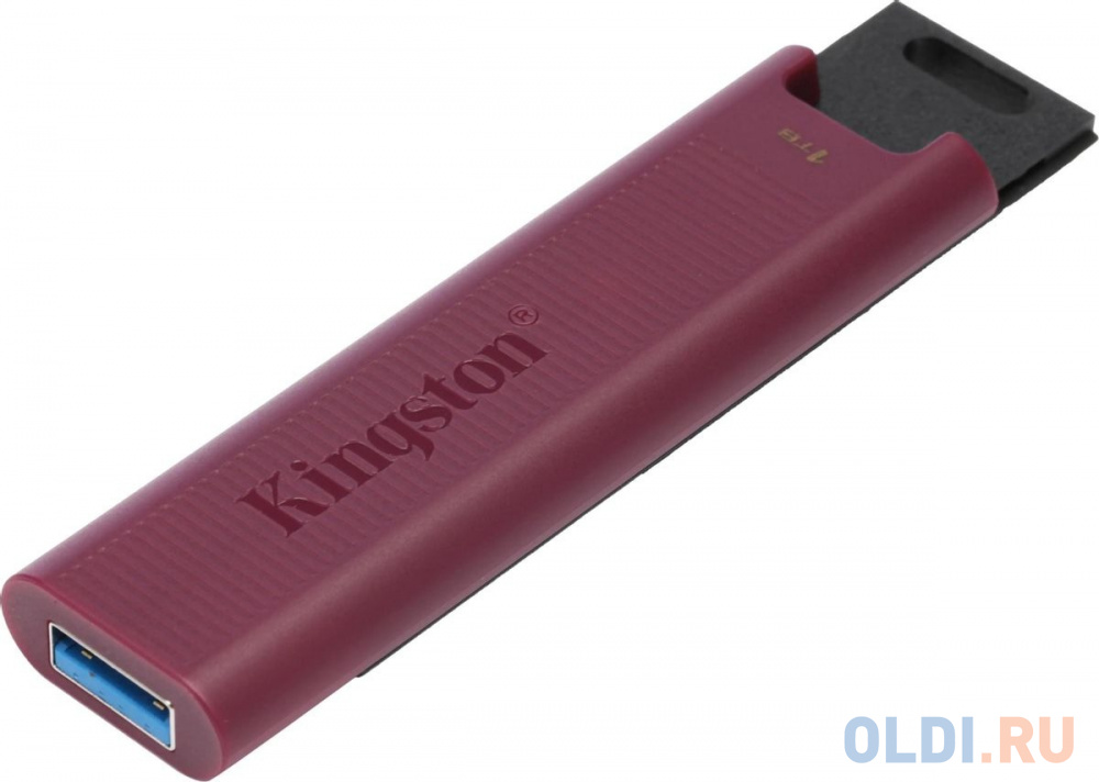 Флэш-драйв Kingston DataTraveler MaxA, 1 ТБ USB3.2 Gen 2 Type-A, бордовый