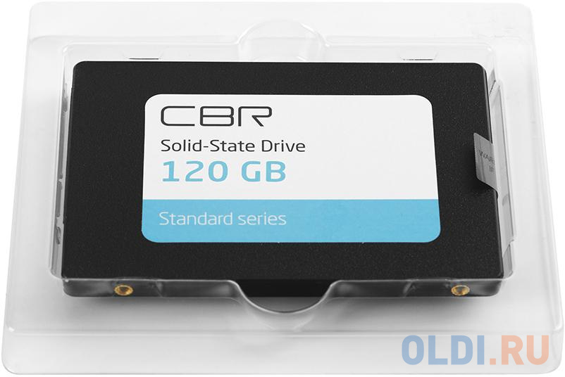 CBR Внутренний SSD-накопитель SSD-120GB-2.5-ST21, серия "Standard", 120 GB, 2.5", SATA III 6 Gbit/s, Phison PS3111-S11, 3D TLC NAND, R/