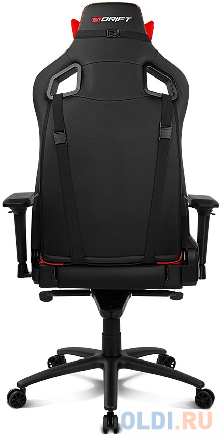 Кресло для геймеров Drift DR500 чёрный красный