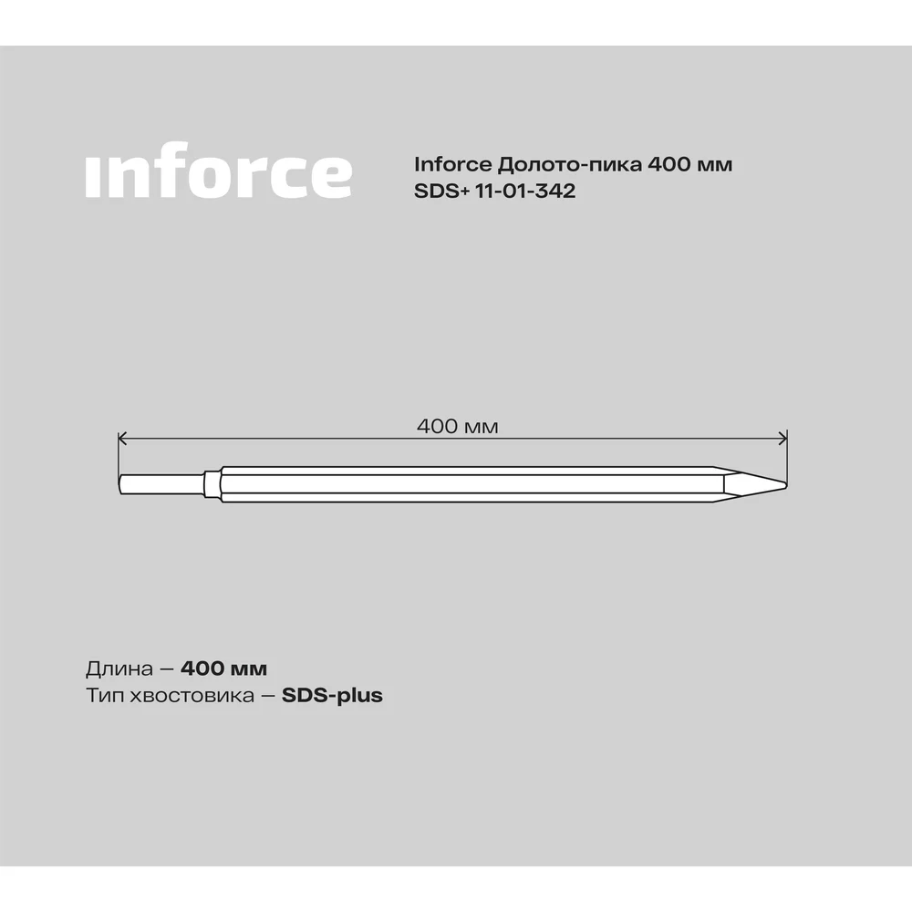 Долото-пика Inforce
