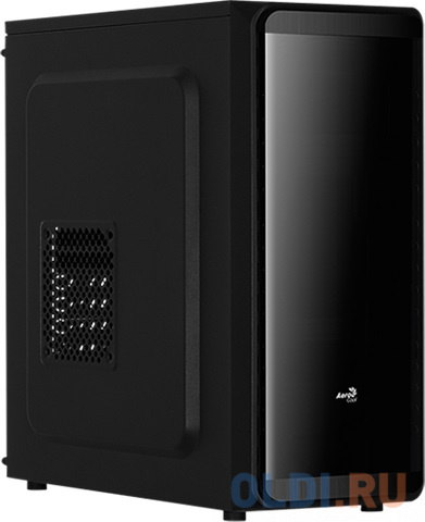 Корпус Aerocool [System Integration Series] SI-5200 , ATX, без БП, 198x430x414мм (ШxВxГ), 1xUSB 3.0 + 2xUSB 2.0, сталь 0,5 мм, 1x 12см вентилятор сзад