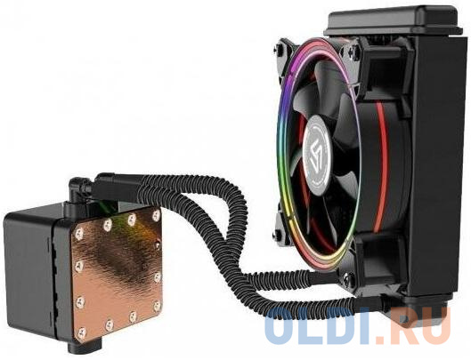 H120 TDP 135W (при T воздуха 45 С), Universal Platfrom PWM Single 5colors+ LED fan RTL {8} в Москвe