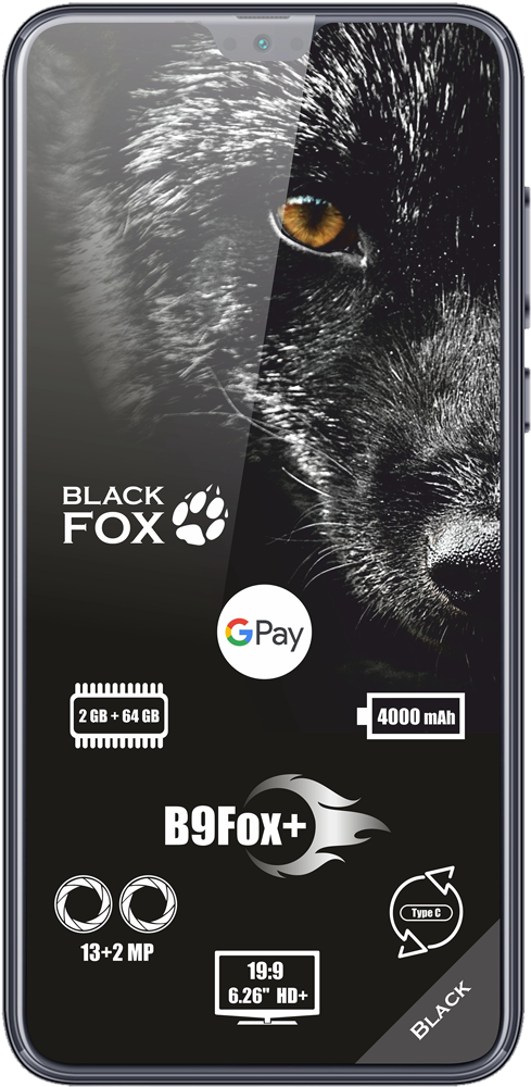 Смартфон Black Fox в Москвe