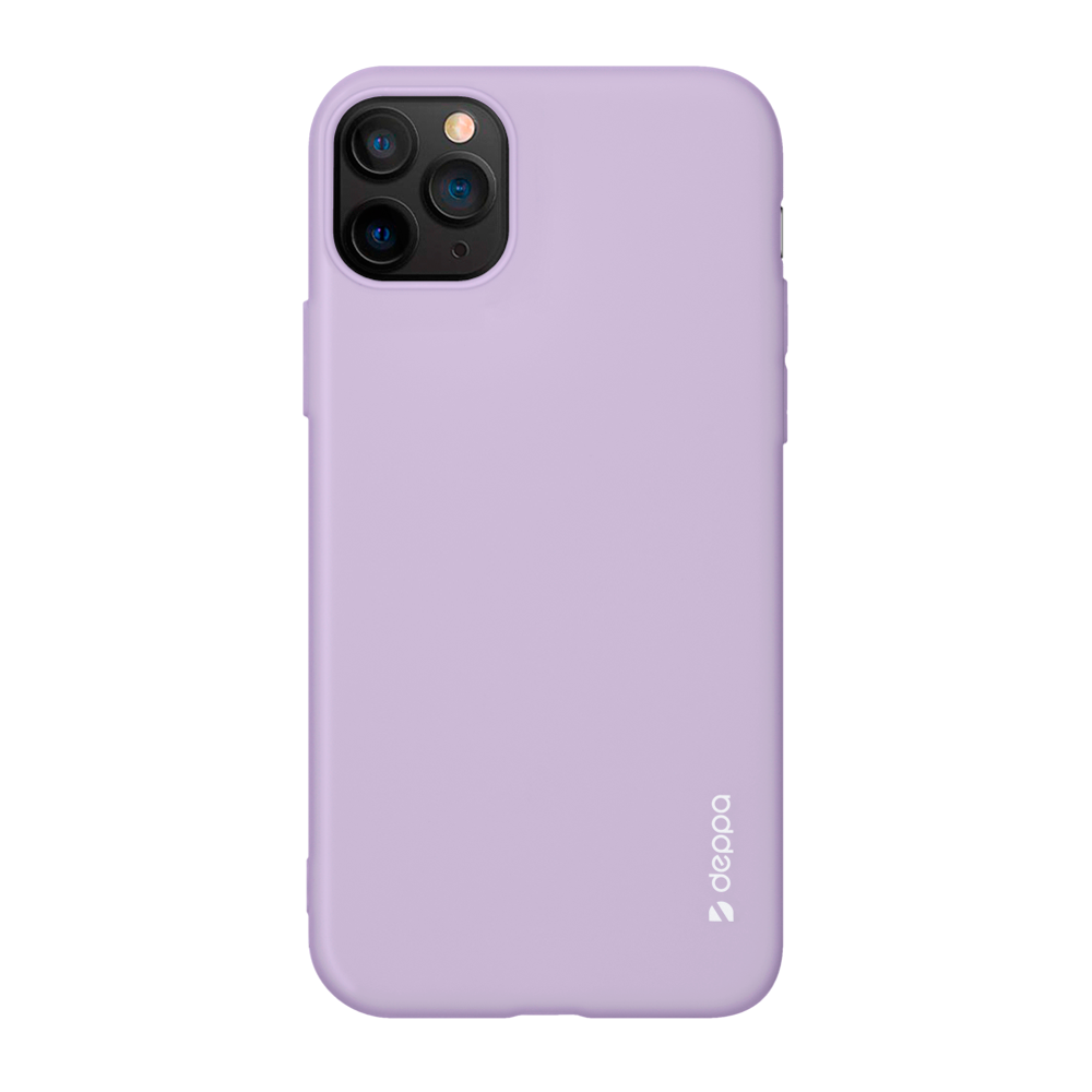 Чехол-накладка Deppa Gel Color Case для смартфона Apple iPhone 11 Pro Max, лавандовый (31211)