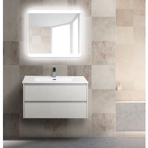 Тумба с раковиной BelBagno Kraft 90, Bianco Opaco (KRAFT-900-2C-SO-BO, BB900ETL)