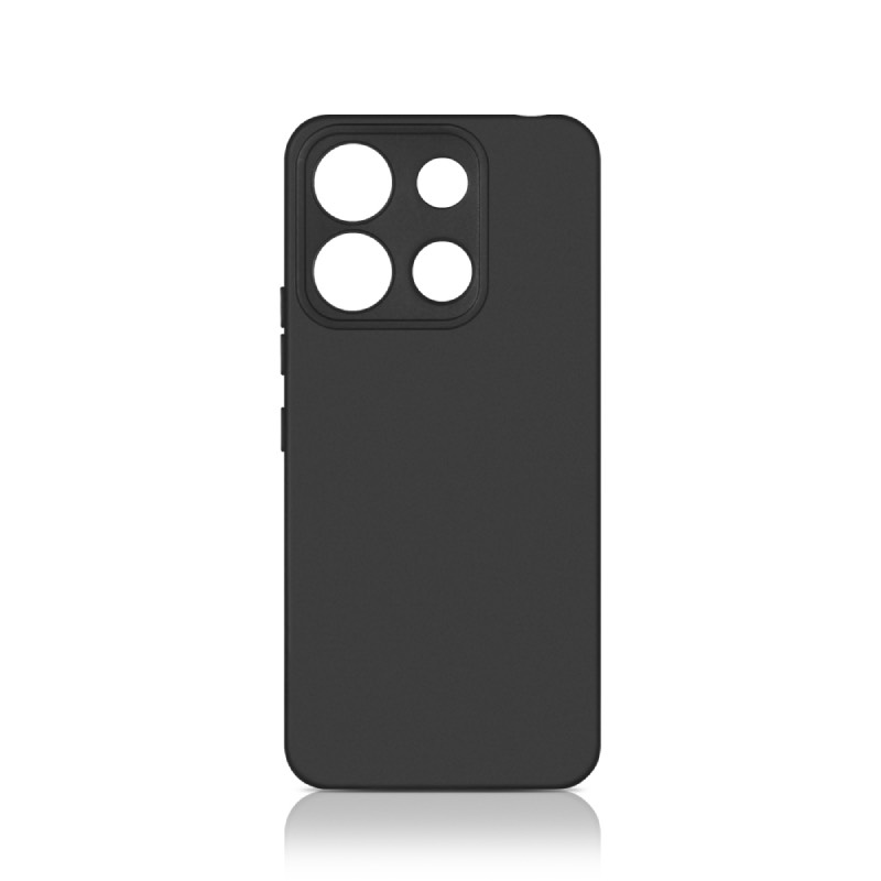 Чехол DF для Itel A60 Silicone Black itCase-10