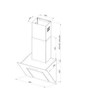 Вытяжка Kuppersberg F 960 W