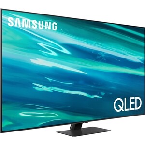 Телевизор QLED Samsung QE50Q80AAU (50'', 4K UHD, Smart TV, Tizen, Wi-Fi, черный) в Москвe