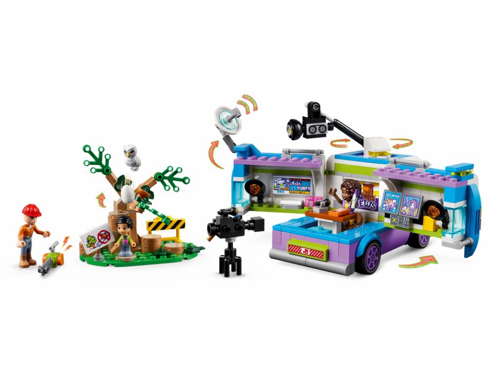 Конструктор Lego Friends Newsroom Van 446 дет. 41749