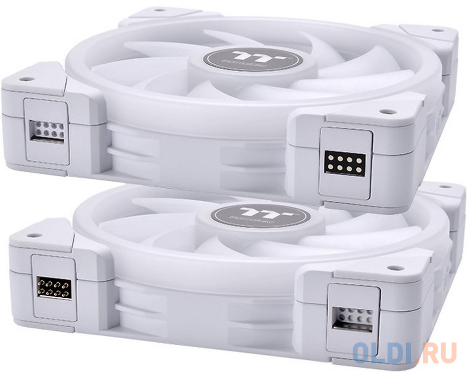 Вентилятор в корпус Thermaltake CL-F162-PL14SW-A SWAFAN EX14 RGB PC Cooling Fan White TT Premium Edition 3 Pack/Fan/14025/PWM 500~2000rpm/magnetic ter