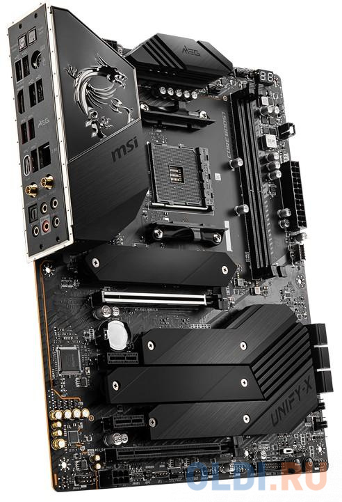 Материнская плата MSI MEG B550 UNIFY-X Socket AM4 AMD B550 2xDDR4 2xPCI-E 16x 2xPCI-E 1x 6 ATX Retail