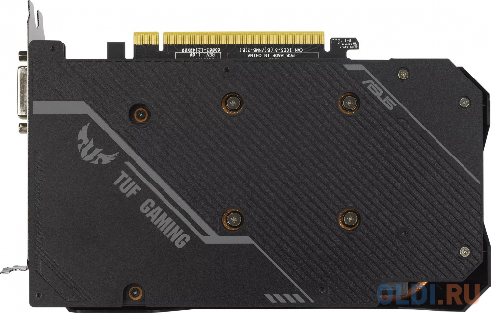 Видеокарта Asus PCI-E TUF-GTX1650-O4GD6-P-V2-GAMING NVIDIA GeForce GTX 1650 4096Mb 128 GDDR6 1635/12000 DVIx1 HDMIx1 DPx1 HDCP Ret