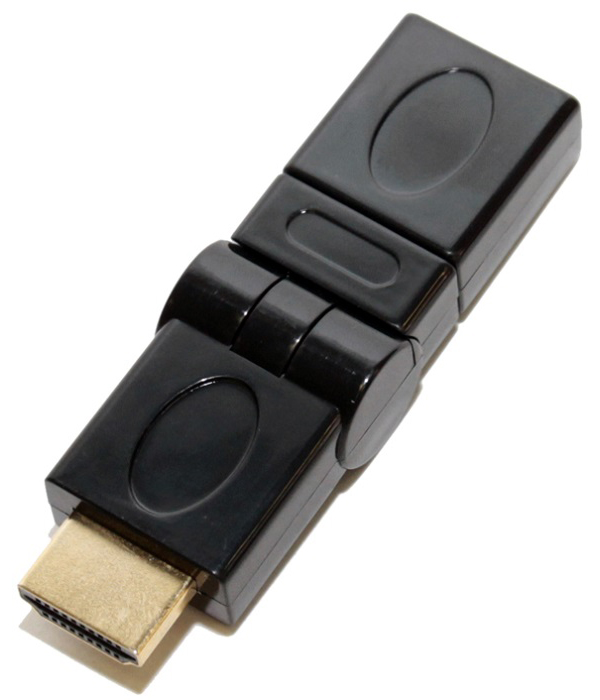 Кабель 5bites HDMI M / HDMI F v1.4b поворотный HH1004G в Москвe