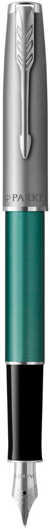 Ручка перьевая Parker Sonnet Essential SB F545, сталь нержавеющая, колпачок, подарочная упаковка (CW2169362)