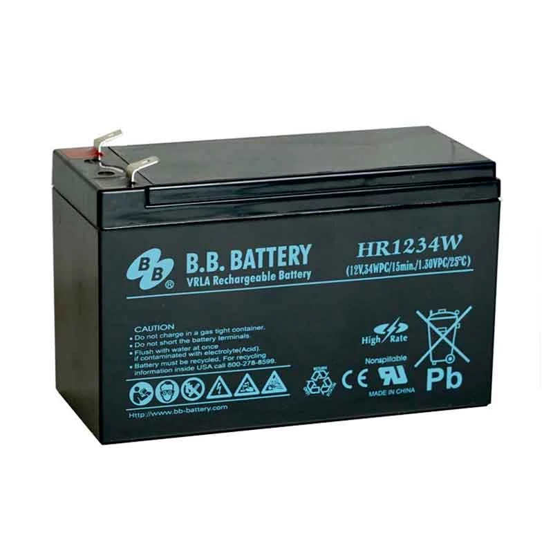 Аккумуляторная батарея для ИБП B.B.Battery HR 1234W, 12V, 8Ah