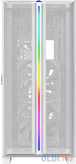 Корпус Montech SKY ONE Lite белый без БП ATX 3x120mm 2xUSB3.0 1xUSB3.1 audio bott PSU в Москвe