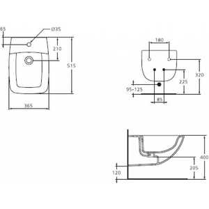 Биде подвесное Ideal Standard Cantica (W806501)