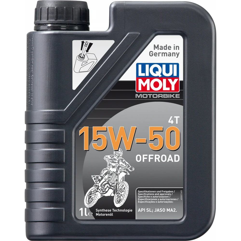 Синтетическое моторное масло 4T для четырехтактных мотоциклов LIQUI MOLY в Москвe