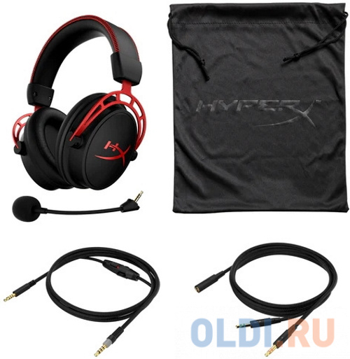 Гарнитура игровая/ HyperX Cloud Alpha (HX-HSCA-RD/AS) Red в Москвe