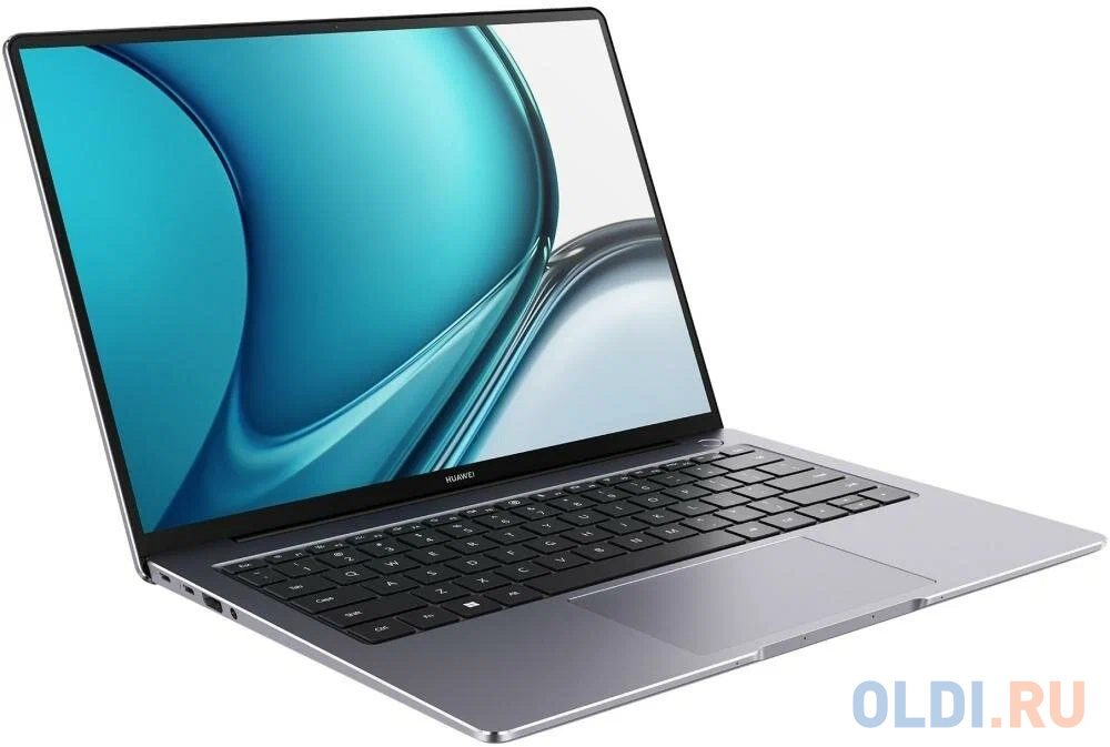 Ноутбук Huawei MateBook 14S HookeG-W7611T Core i7 13700H 16Gb SSD1Tb Intel Iris Xe graphics 14.2" IPS Touch 2.5K (2560x1680) Windows 11 Home grey