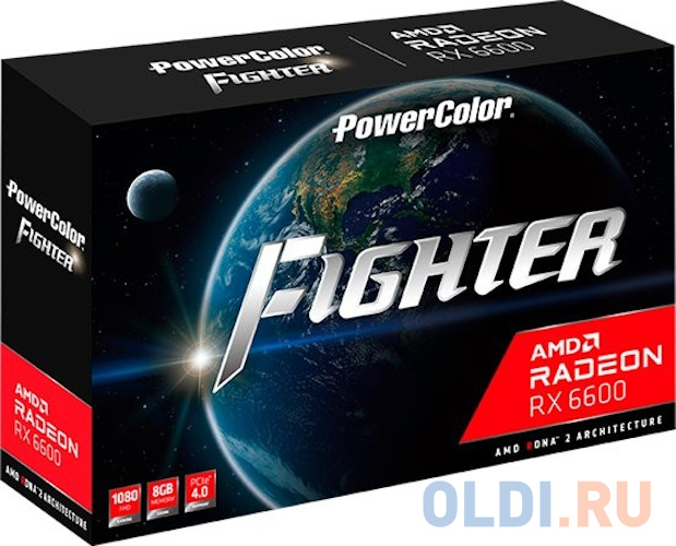 Видеокарта PowerColor Radeon RX 6600 Fighter 8192Mb