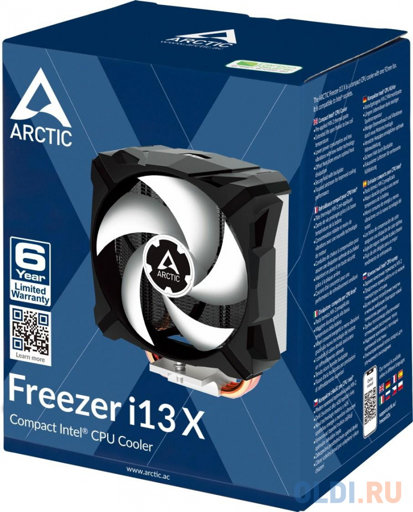 Вентилятор для процессора Arctic Freezer i13 X Retail (Intel Socket 1200, 115x) ACFRE00078A в Москвe