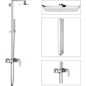 Душевая система Grohe Euphoria Cube System со смесителем, хром (23147001)