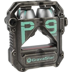 Наушники GravaStar Sirius Pro War Damaged Gray, TWS, гибридные, серый в Москвe