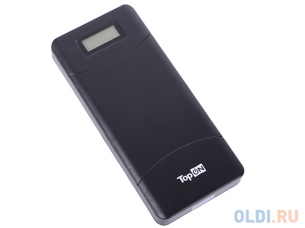 Универсальный внешний аккумулятор TopON TOP-T72 18000mAh (66.6Wh) с 2 USB-портами и QC 2.0, для зарядки ноутбука