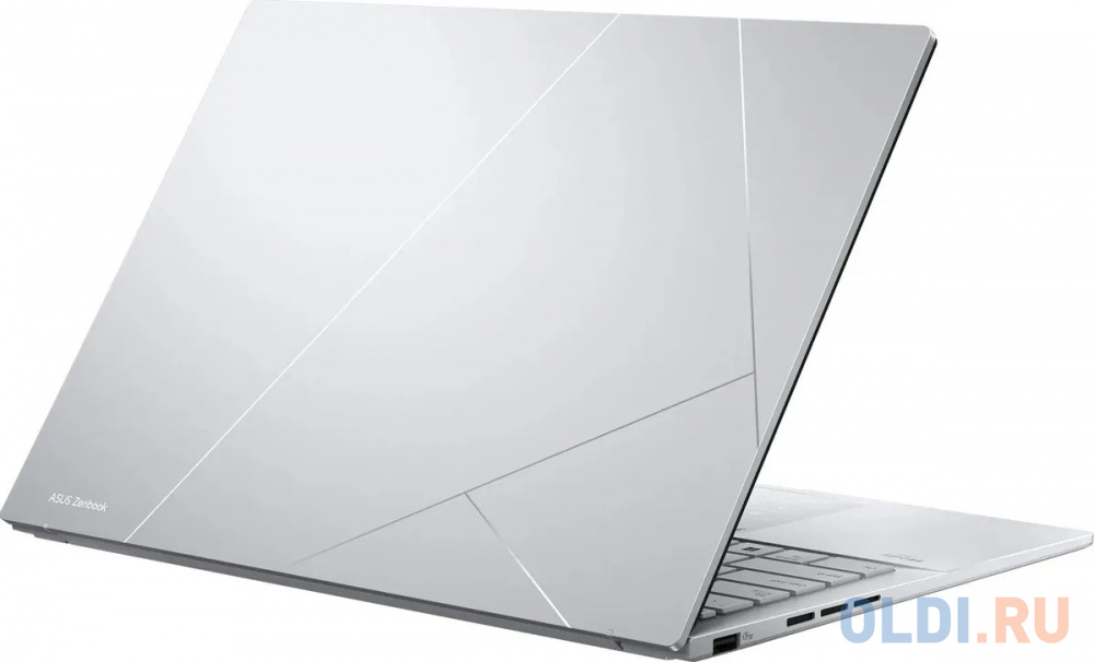 Ноутбук Asus Zenbook 14 OLED UX3405MA-QD988 Core Ultra 5 125H 16Gb SSD512Gb Intel Arc 14" OLED FHD+ (1920x1200) noOS silver WiFi BT Cam Bag (90NB в Москвe