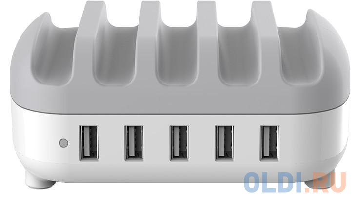 Зарядное устройство Orico DUK-5P-WH 2.4А 5 х USB белый
