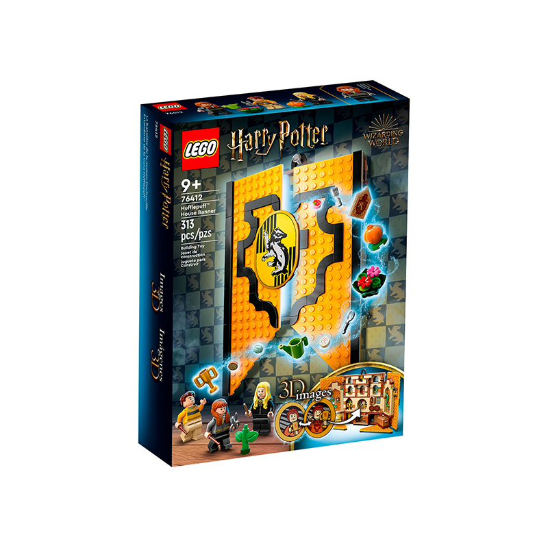 Конструктор Lego Harry Potter Знамя факультета Пуффендуй 313 дет. 76412