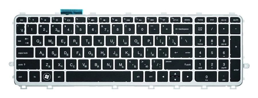 Клавиатура Pitatel для ноутбука HP Pavilion m6-1000, черный