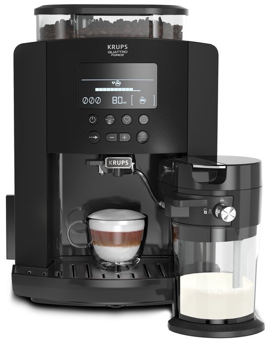 Кофемашина Krups Arabica Latte EA819N10 черный