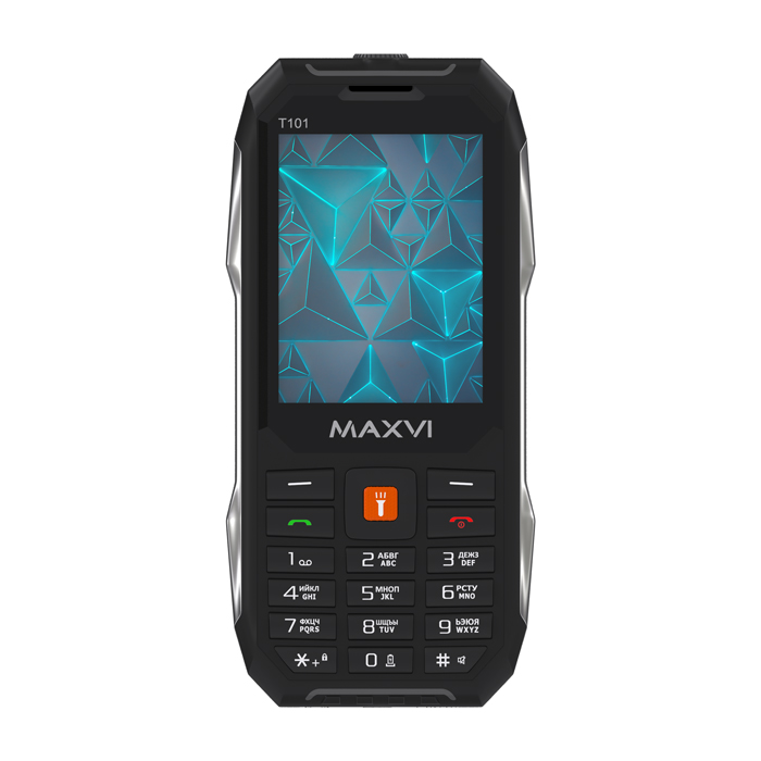 Сотовый телефон Maxvi T101 Black